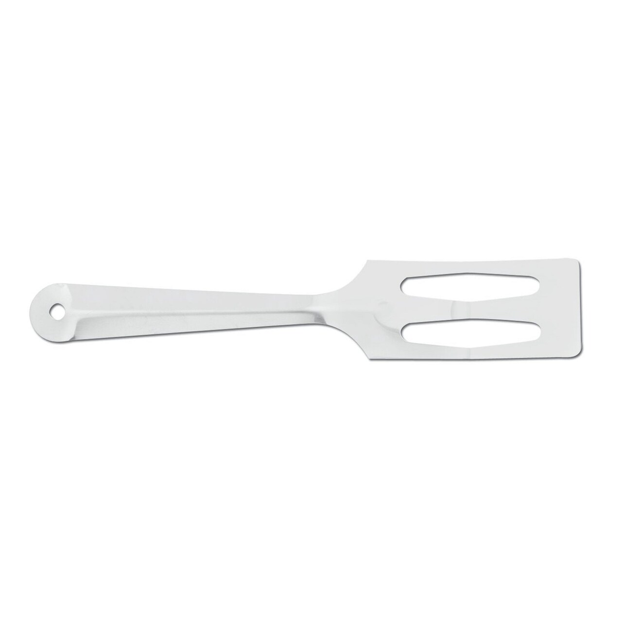 Rada All-In-One Spatula, Angled, Sharpened, and Slotted Stainless Steel Kitchen Tool Mixes, Serves, Scrapes and Chops